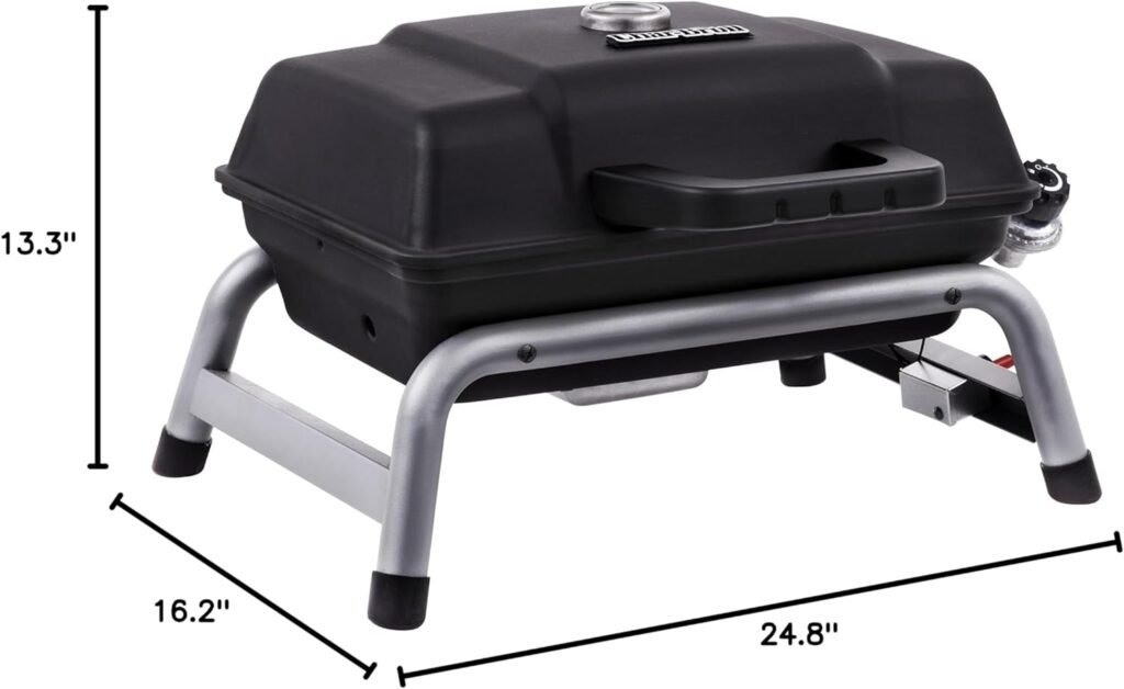 Char-Broil 1-Burner Portable Propane Gas Grill – 17402049