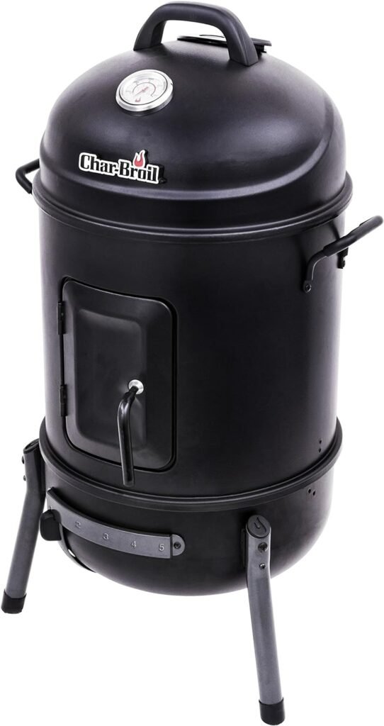 Char-Broil Bullet Charcoal Smoker 16 - 18202075,Black