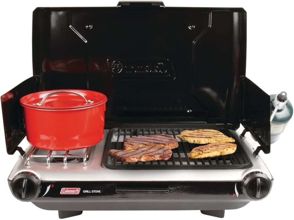 Coleman Tabletop 2-in-1 Camping Grill/Stove Review