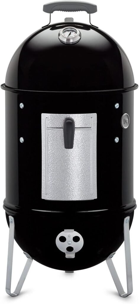 Weber 14.5 -inch Smokey Mountain Cooker, Charcoal Smoker,Black