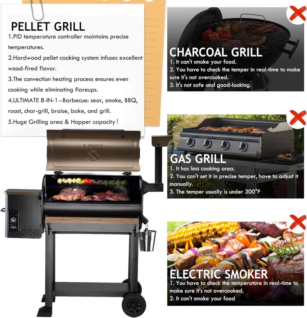 Z GRILLS 700D6 Pellet Grill Smoker Review