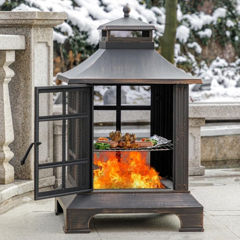 Metal Chiminea Fire Pit Review