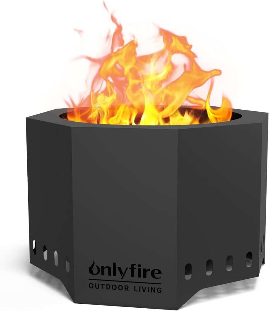 Onlyfire Smokeless Fire Pit Wood Burning Review