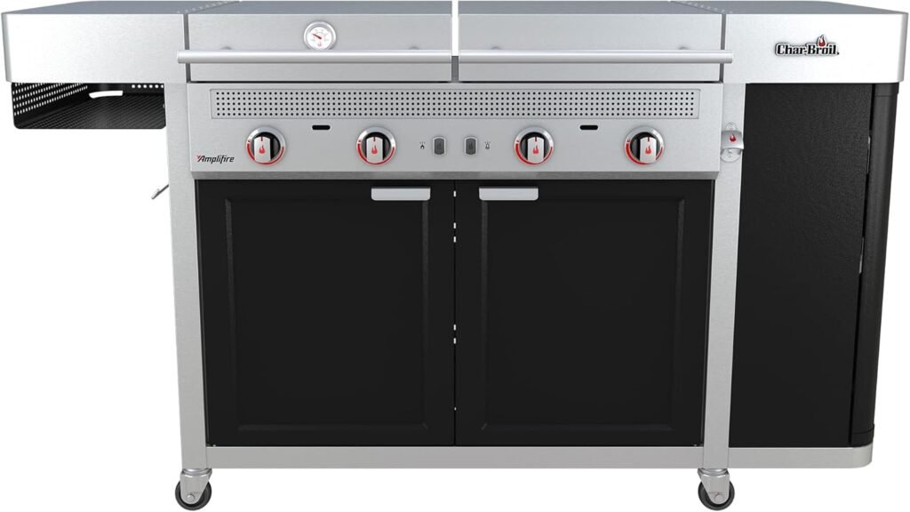 Char-Broil Medallion Series Amplifire Infrared Technology Vista 3-in-1 Stainless Steel Outdoor Kitchen - 463259423