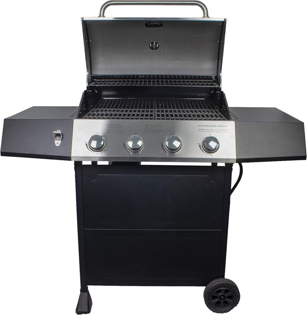 Cuisinart Propane Gas Grill + Heavy-Duty Barbecue Grill Cover