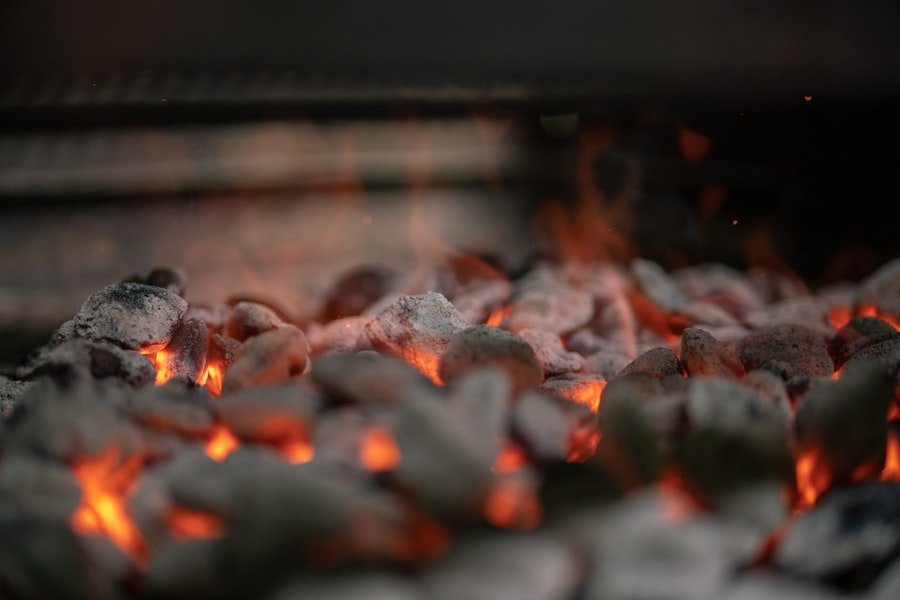 Photo bbq char grill